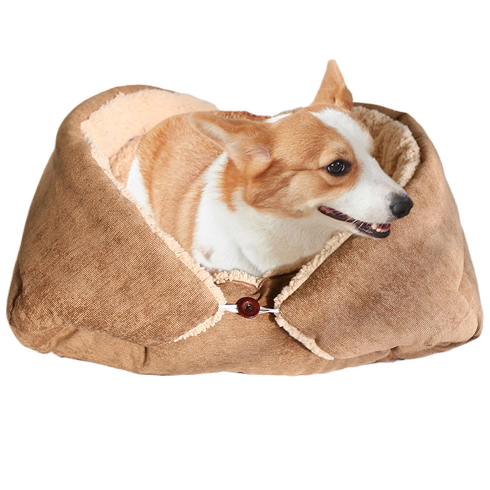 Couverture lavable chaton avec coussin chaud respirant pour l'hiver