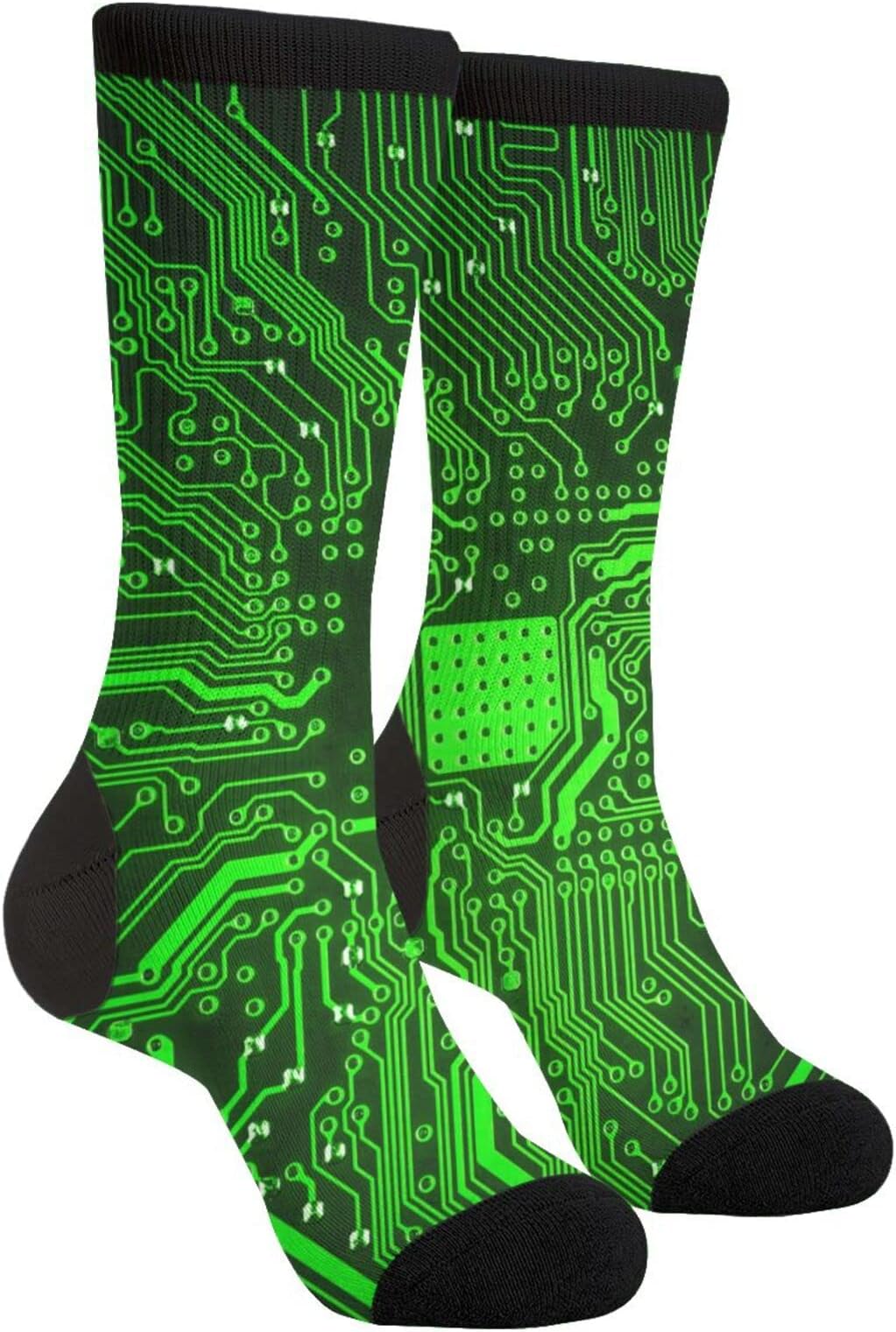 WILL BUDXEGCasual Novelty Fun Crew Socks Fashion Comfortable Men'S And Women'S Crazy Dress Socks