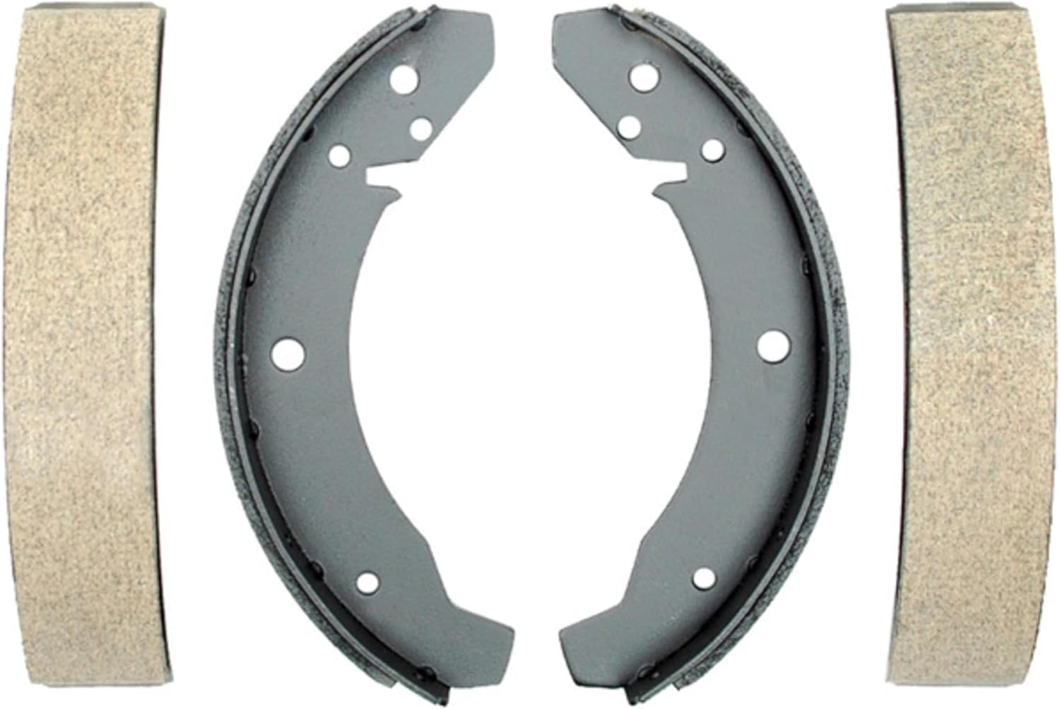 ACDelco Gold 17315B (18029600) Bonded Rear Drum Brake Shoe Set