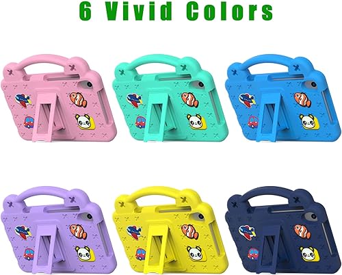 Miniatura 9 de Tading Para TCL Tab 8 LE Caso para Niños, Apto Para Niños DIY Dibujos Animados EVA Espuma Cubierta Protectora Soporte Para TCL Tab 8 LE (Modelo