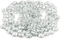 Vista 10 de Cuentas de vidrio de fuego de 19 libras para hoguera de 1/2 pulgada, rocas de vidrio templado negro ónix