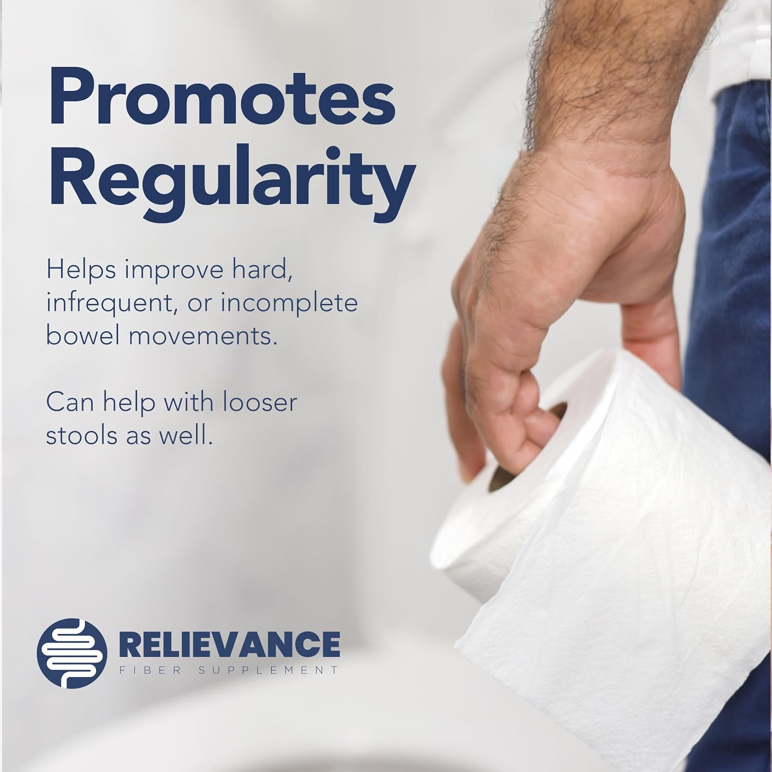 Fiber Supplement - Bloating & Gas Relief Fiber Supplement – 8-Fiber Blend for Digestive Health, Doctor Developed, Supports Regularity & Gut Comfort