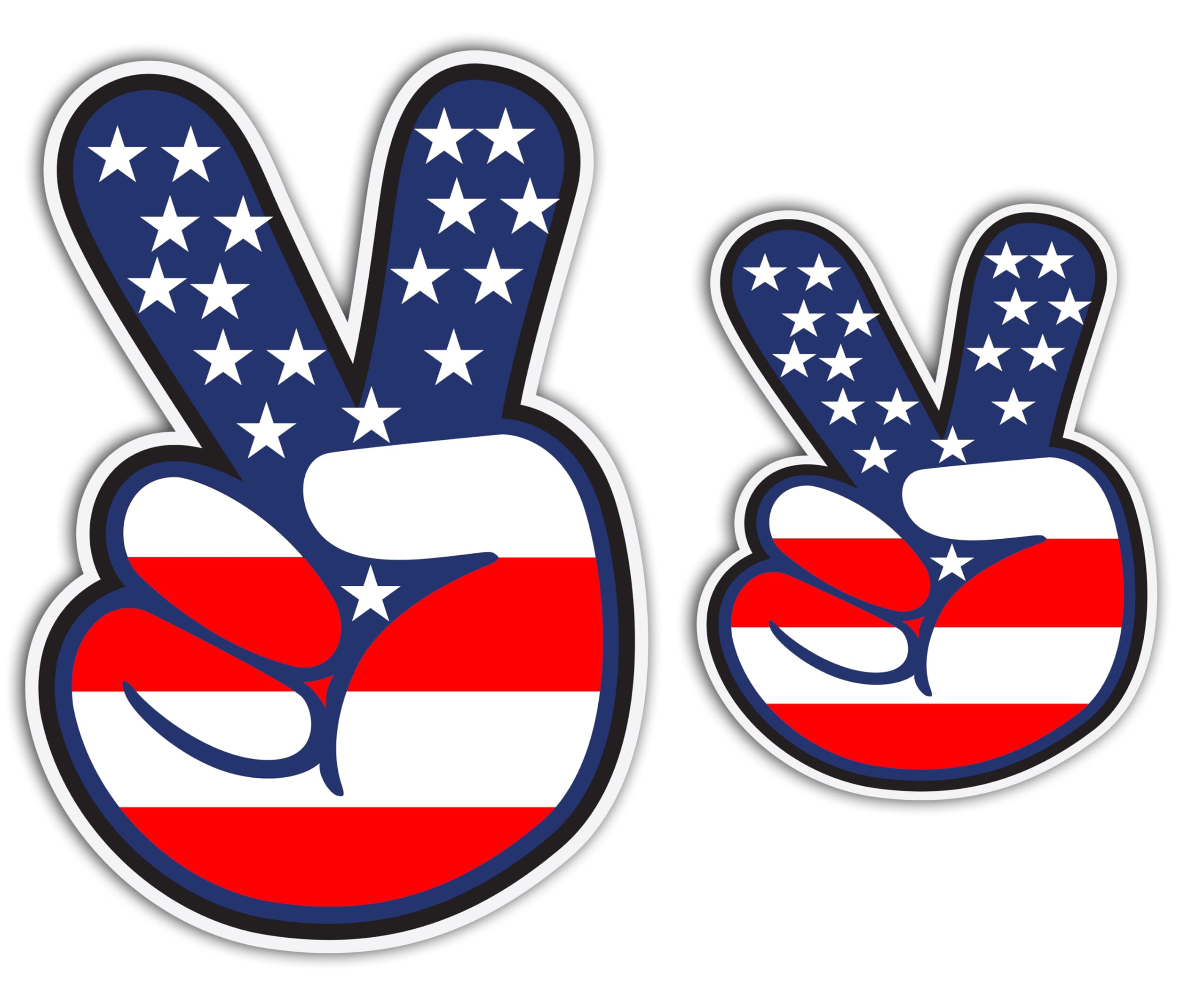 Merica Funny Window Decal Sticker | Custom Made In The USA | Fast - Foto 10