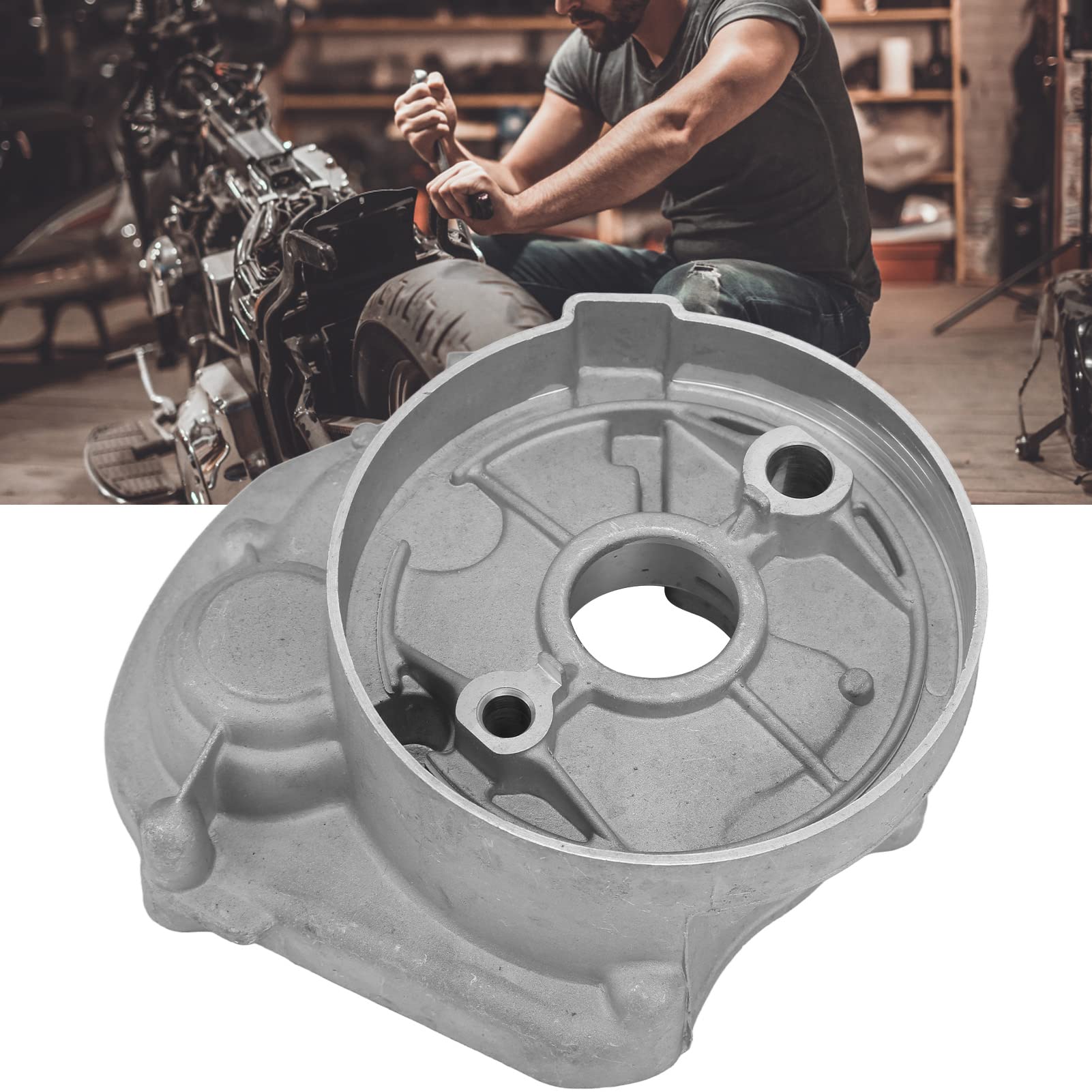 GY6 50 60 80CC Osłona mechanizmu rozrządu silnika Trwałe akcesoria do skuterów ze stopu stali