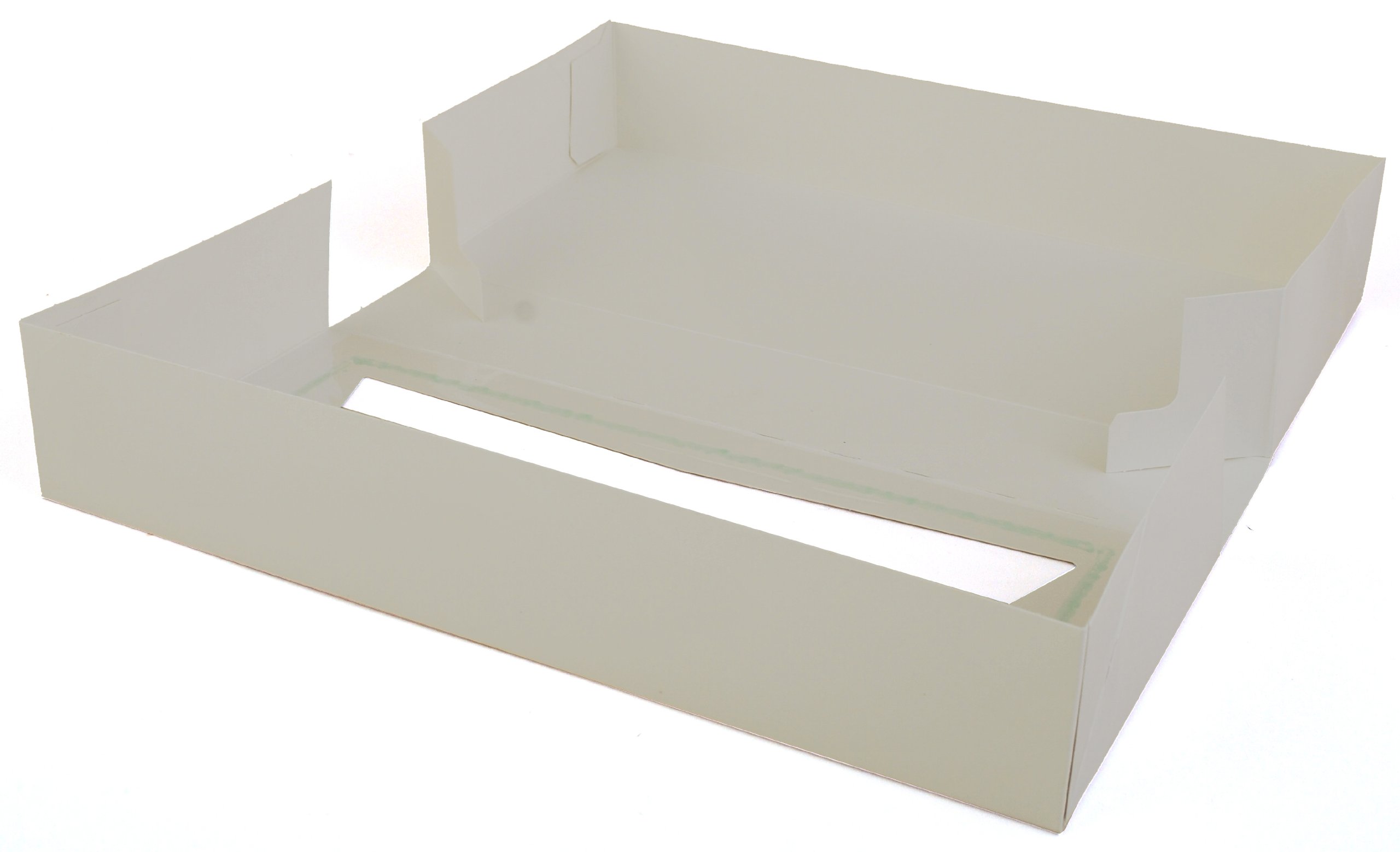 Sur de Champion bandeja 24243 cartón blanco ventana panadería Caja, 12 – 1/2 "Longitud x 5 – 1/2" x 2 – 1/4 "altura (funda de 200)