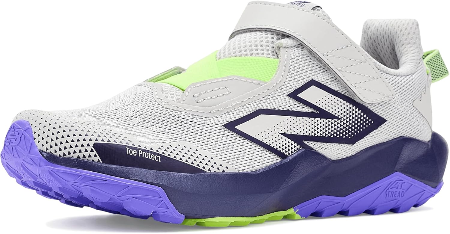 New Balance Unisex-Child Dynasoft Nitrel V6 Bungee Lace with Top Strap (Little Kid)