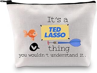 TV Show Inspired Gift It’s A Laso Thing You Wouldn’t Understand It Zipper Pouch Makeup Bag for Fans (Laso thing bag)