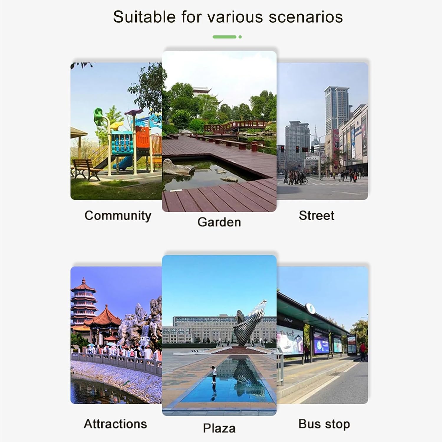 2-3 Seater Garden Bench, Wooden Garden Bench, w/Decorative Backrest & Ergonomic Armrest for Outdoor Garden, Backyard, Lawn, Porch, Path Outdoor Leisure Loveseat(59x16.9x19.6in)