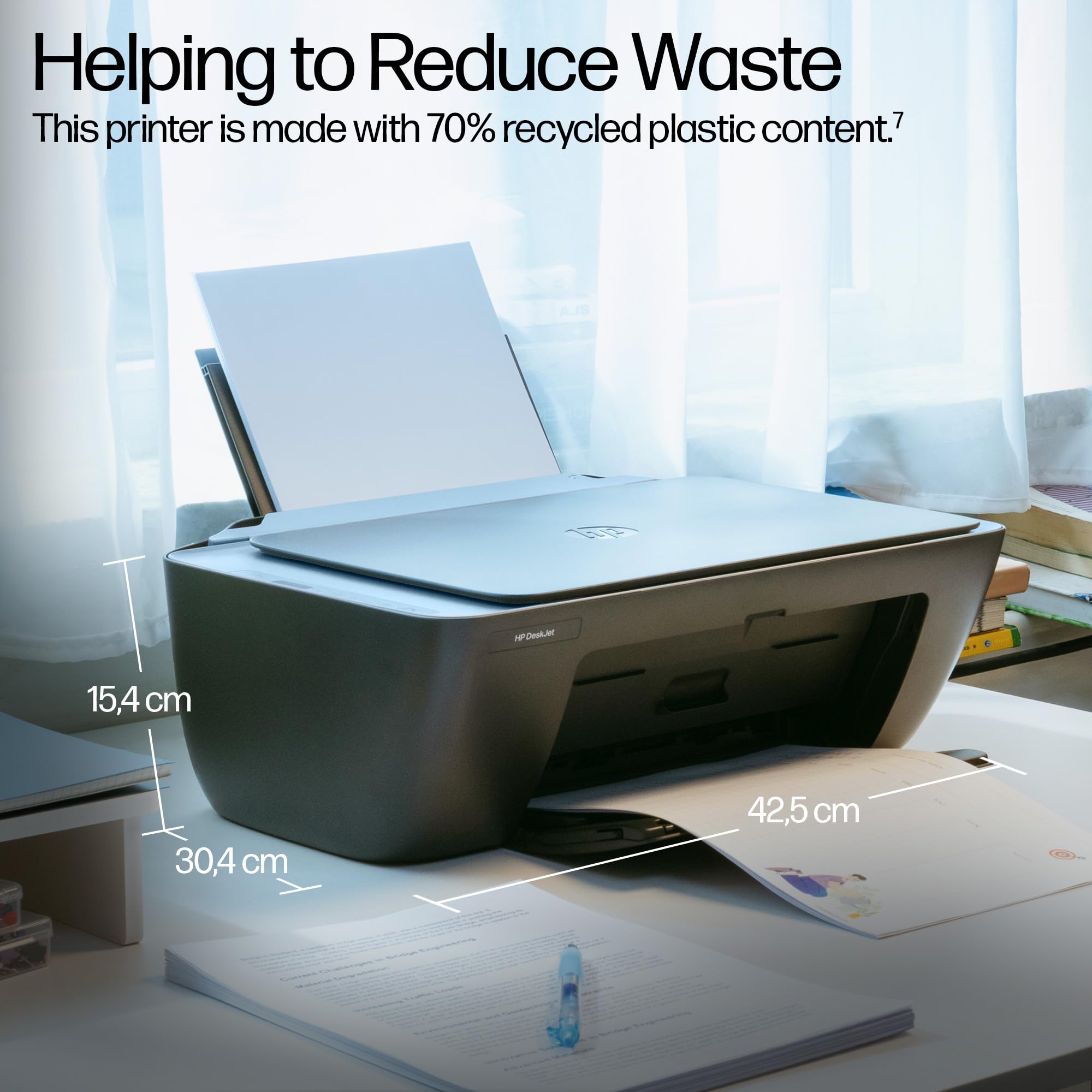 HP DeskJet 2910 All in One Printer | Perfect for Home | Colour | Wireless | Print, Scan & Copy | 3 months free Instant Ink | Easy Setup & Reliable Wi-Fi — view 7
