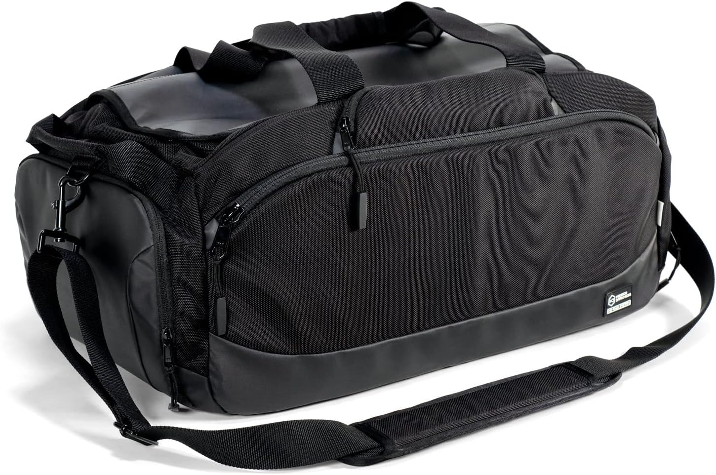 Disconnect Faraday Duffel Bag + 4 Detachable Faraday Pockets // Military-Grade RF Shielding for Large Electronics & Mobile Devices // Travel Protection Signal Isolation Data Privacy