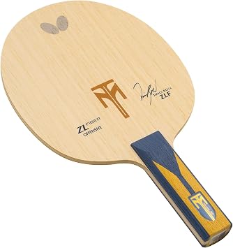 Butterfly Timo Boll ZLF Table Tennis Blade - ZL Fiber Blade - Professional Butterfly Table Tennis Blade - Available in AN, FL, and ST handle styles - Made in Japan | Professional