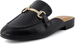 Women's Yates Buckle Slip On Mule +Memory Foam, Wide Widths Available