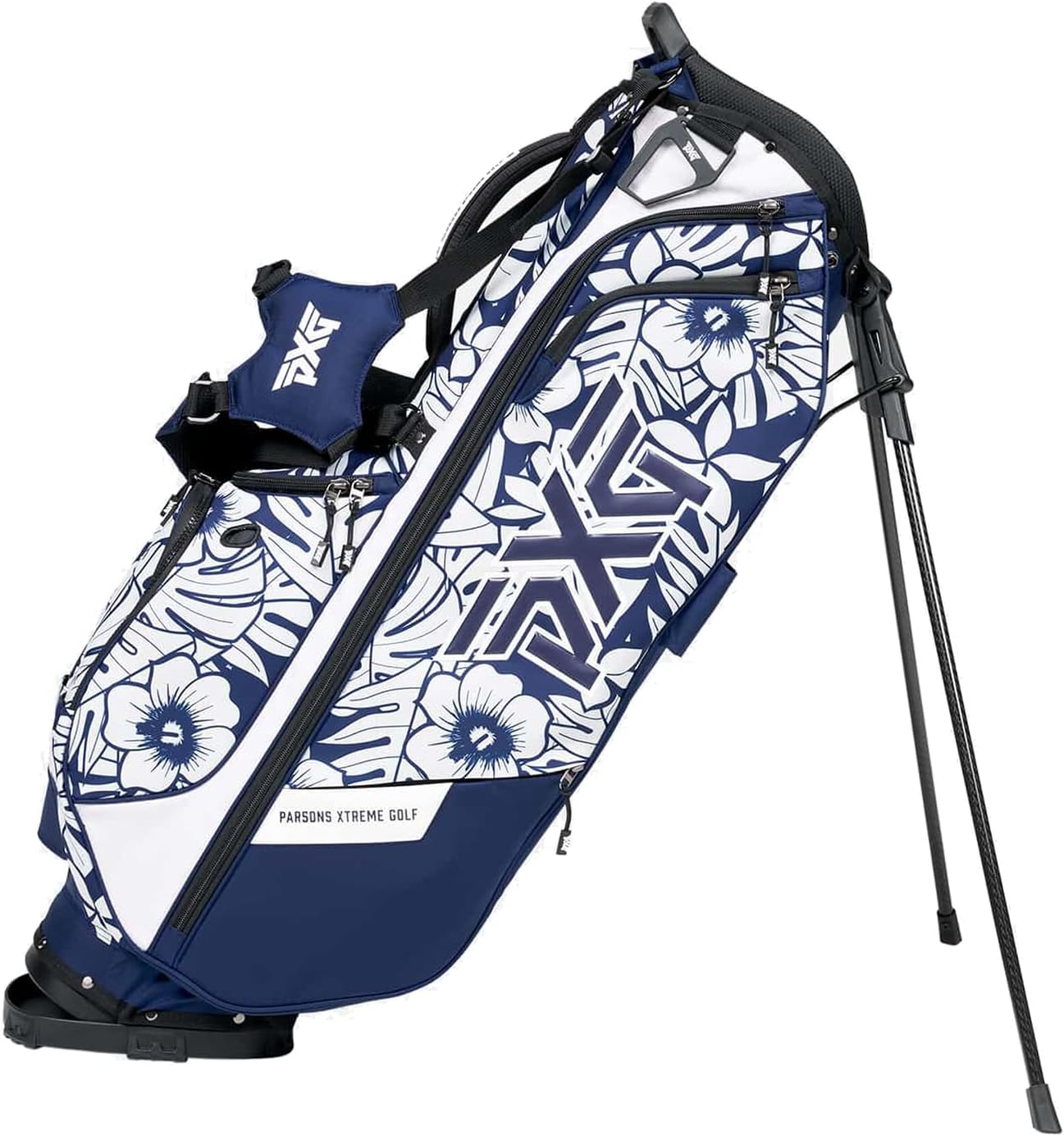 楽園のようなゴルフ体験！PXG Aloha 25 Carry Stand Bag - 軽量でスタイリッシュなハワイアンデザインのキャディバッグ