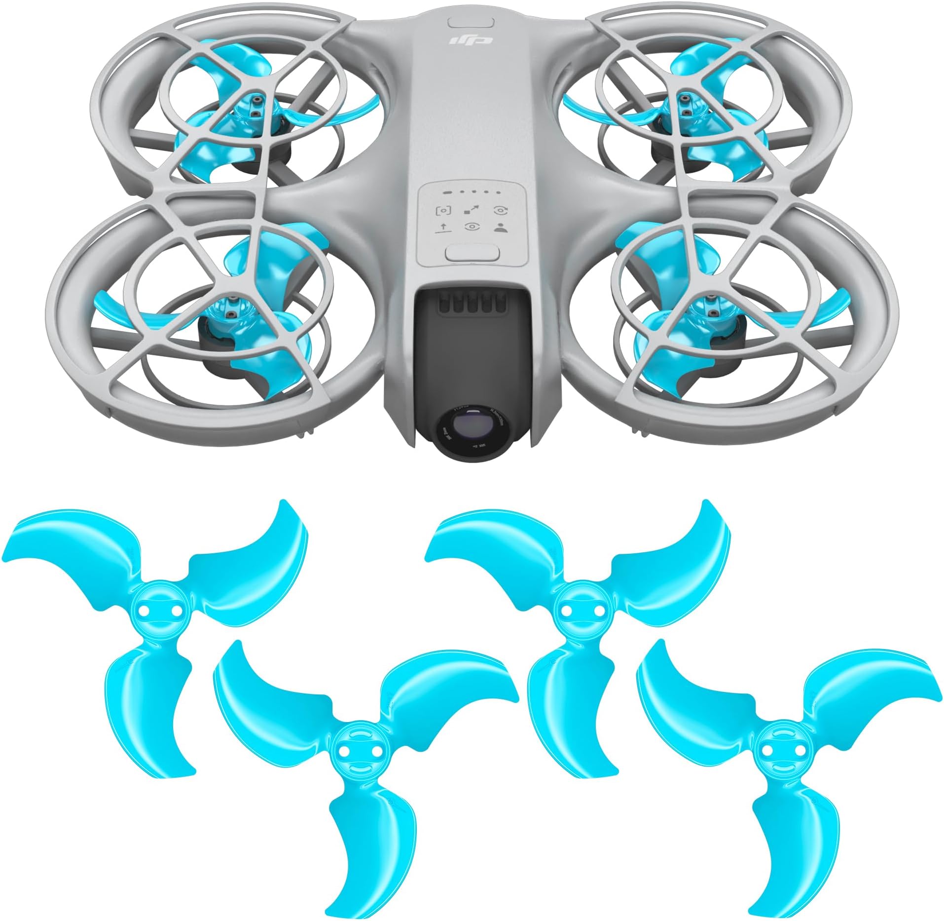Stealth Propellers for DJI Neo - Blue, 4 pcs