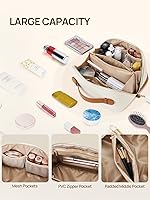 Amazon.com: Telena Makeup Bag Large Capacity Travel Cosmetic
