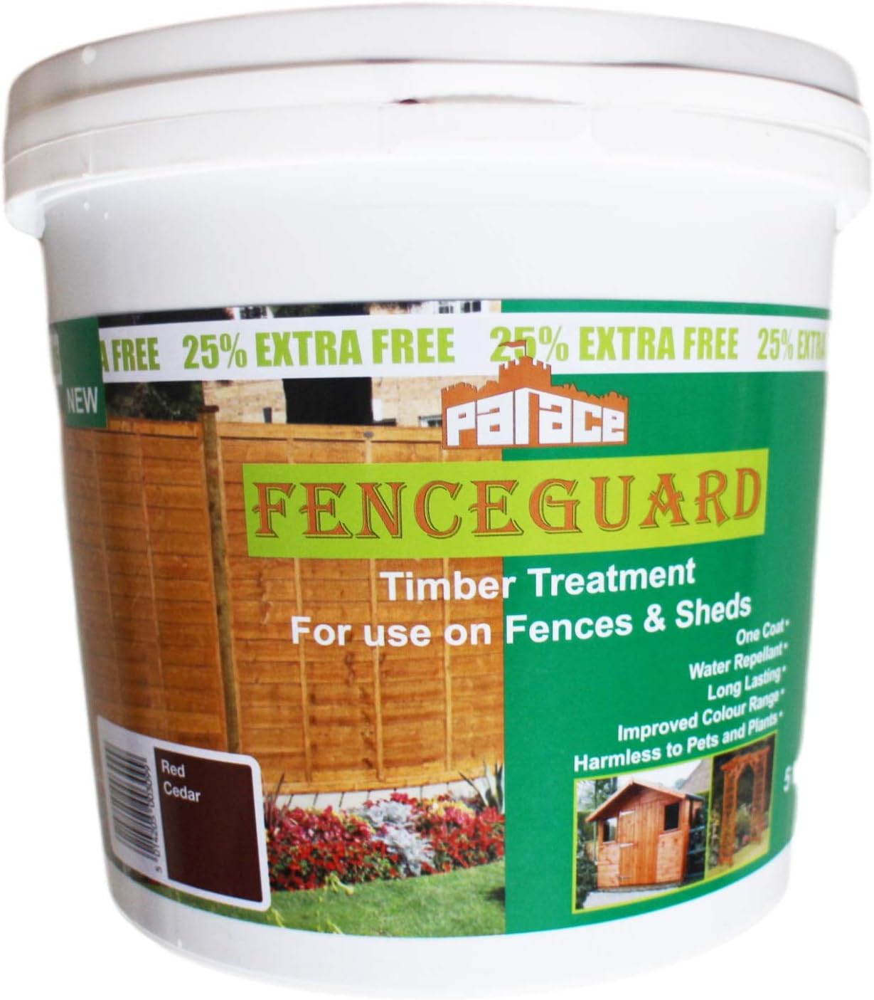 Ronseal Red Cedar Fence Paint 5L ubicaciondepersonas.cdmx.gob.mx