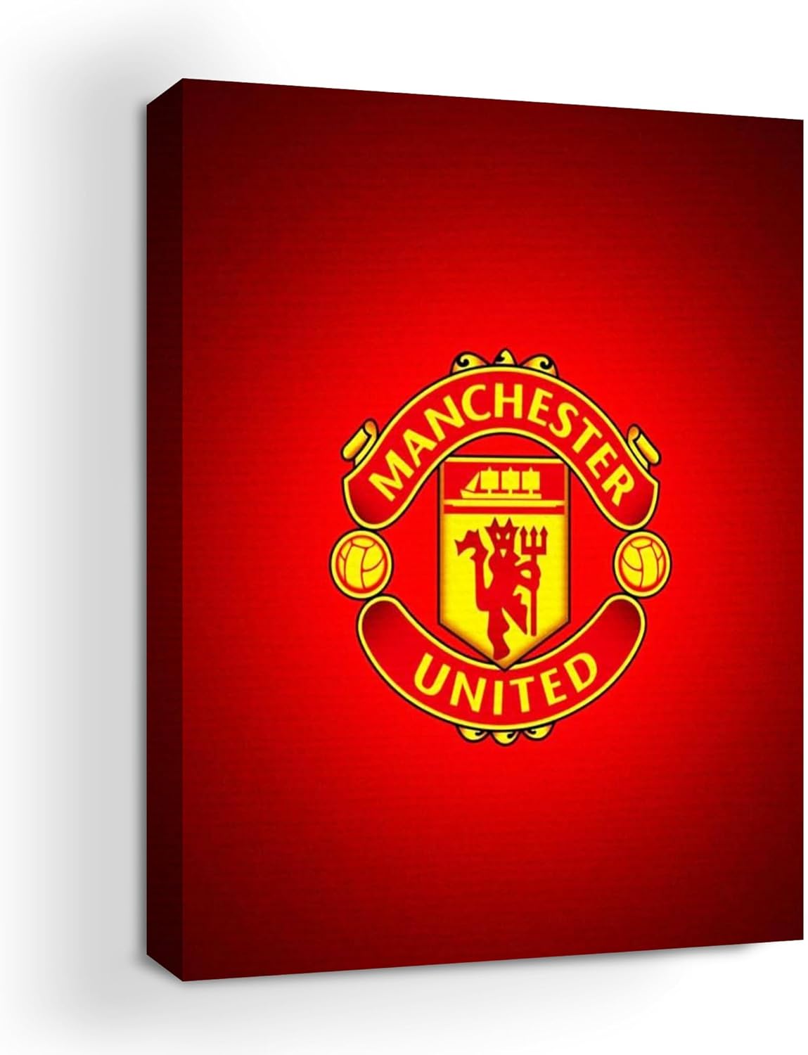 Manchester United Canvas Wall Art by Mavis Print 18x24