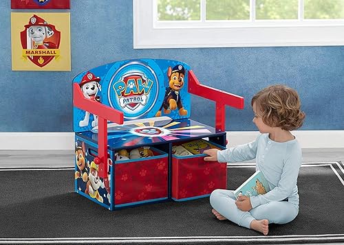 Miniatura 2 de Delta Children - Banco de actividades convertible para niños Nick Jr. PAW Patrol nick jr. paw patrol,Marvel Spidey y sus increíbles amigos