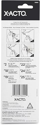 Miniatura 5 de X-Acto #2 - Cúter con tapa de seguridad, afilado, duradero, cuchillo de precisión, para corte y recorte medianos