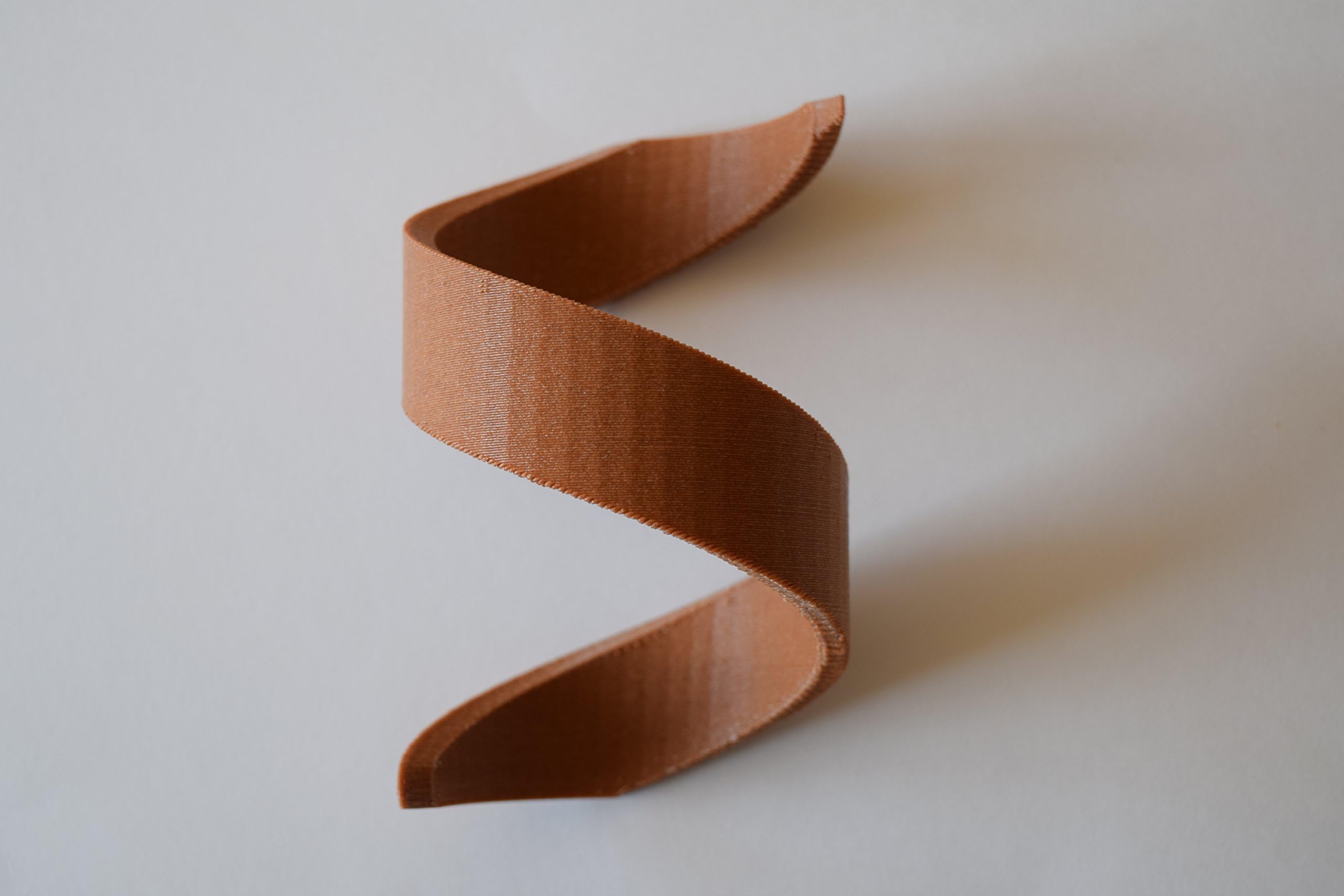 Modern Spiral Curtain Holdbacks Tiebacks for Curtains and Draperies | No Tools or Installation (2 pack) (Recycled Wood)