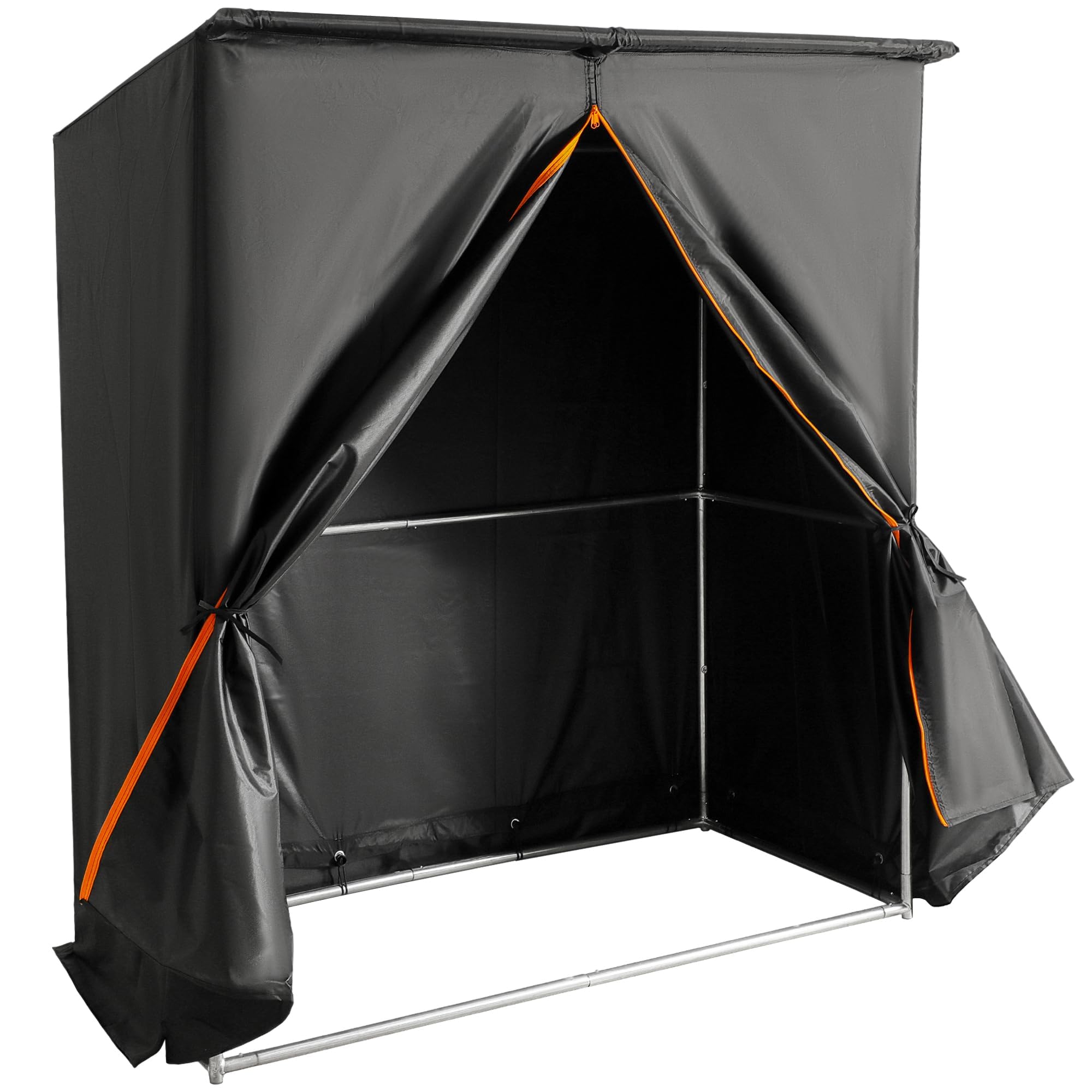 Amazon | 物置 倉庫 物置テント 物置小屋 幅162×奥行73×高さ167cm 小屋