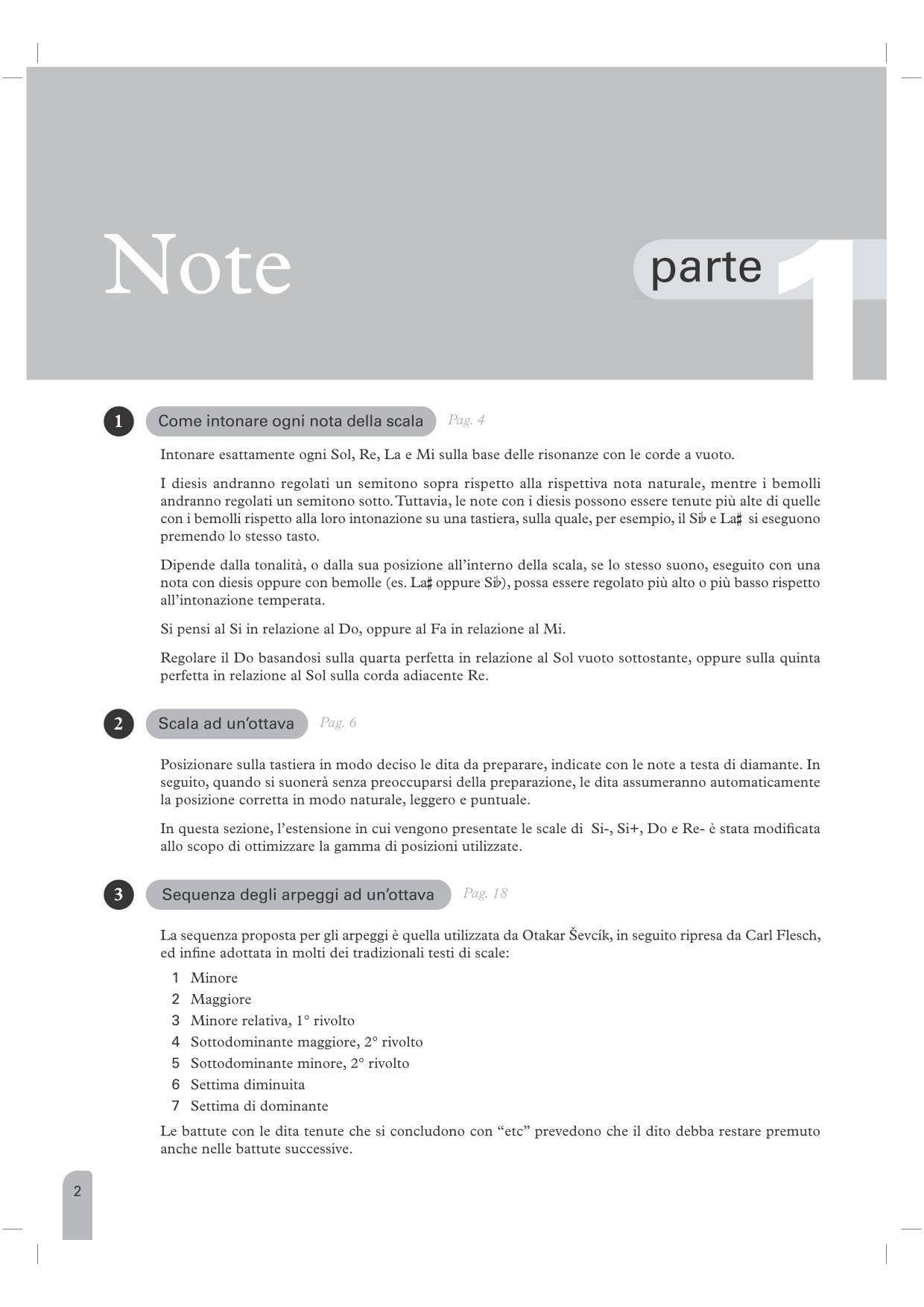 Scales. Scale e studi sulle scale per violino. Metodo