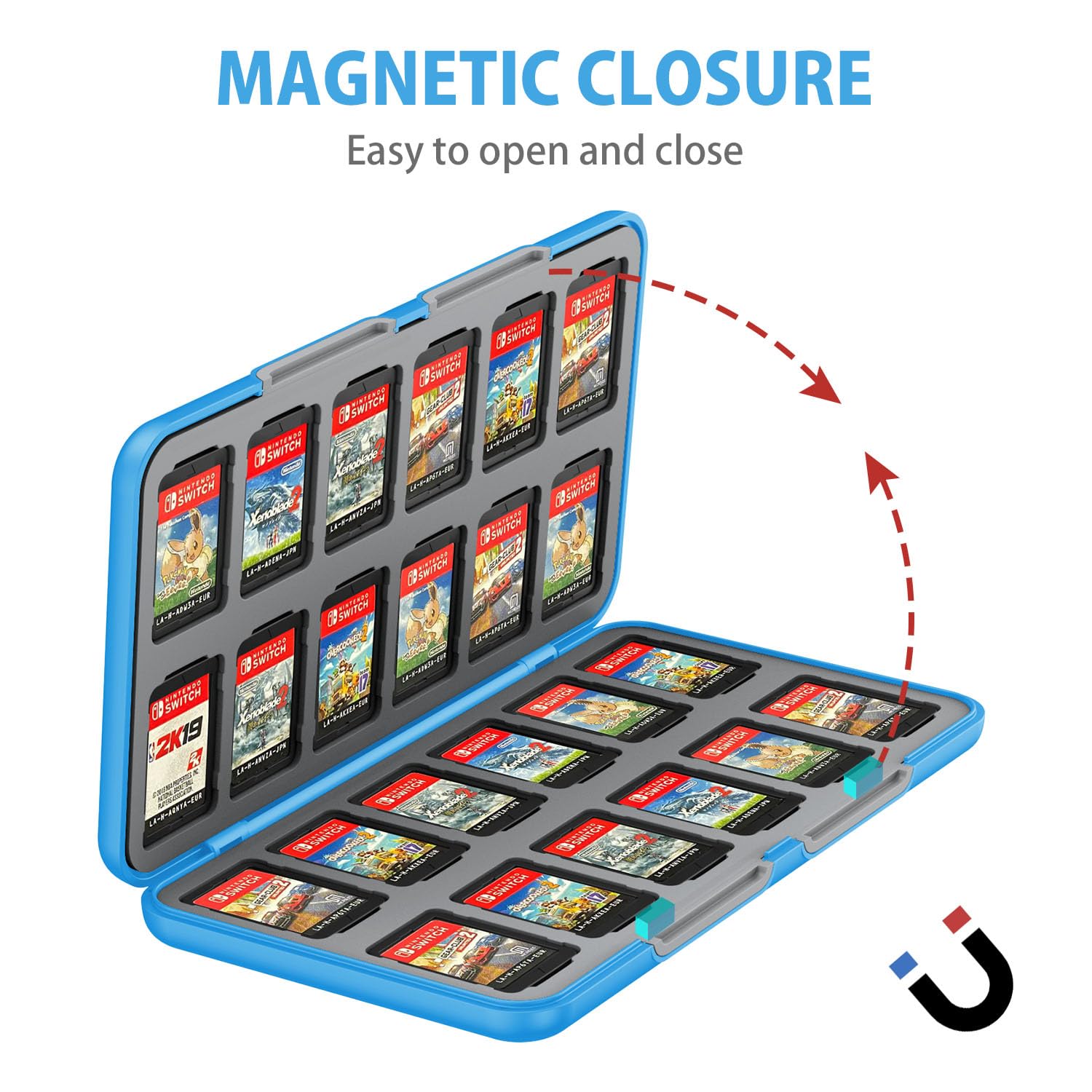 Amazon.co.jp: 任天堂スイッチ ゲームカードケース 24枚収納 スイッチ