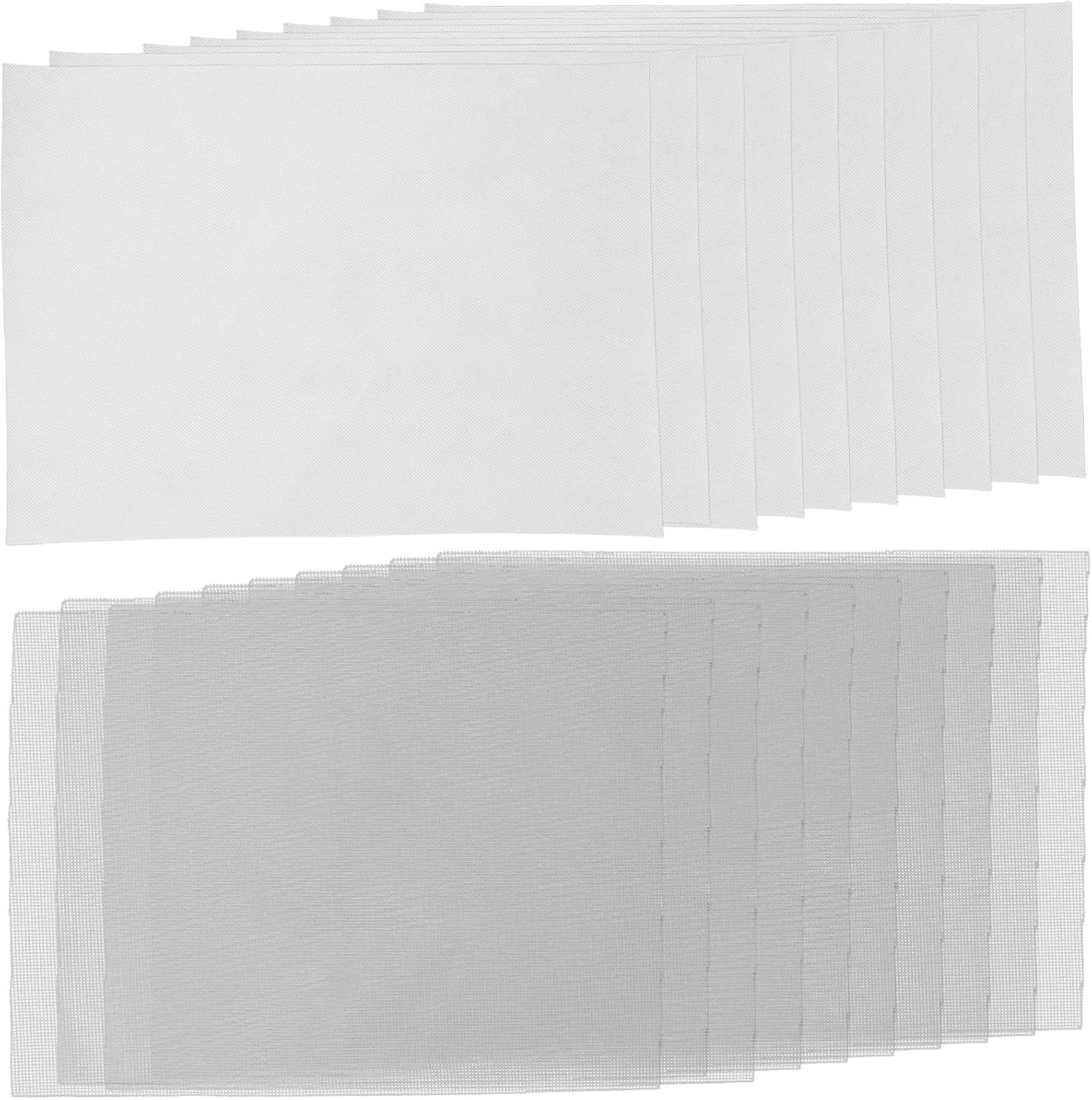 CORHAD 10Sets Paper Making Cloth Replacement Mesh Pads for Crafting for Handmade Paper Making Creative Tool Kit for Adults