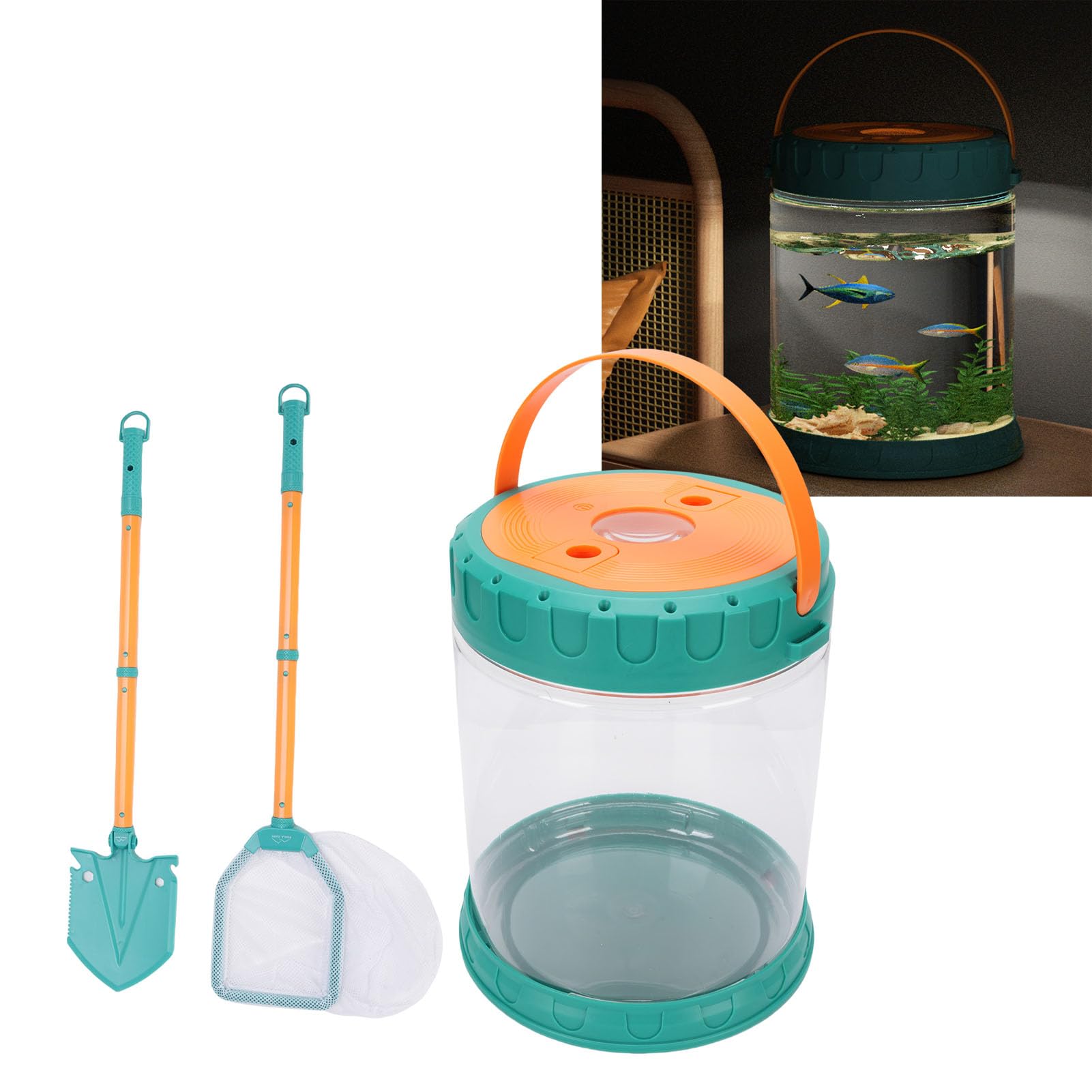 Alomejor Set Giocattoli Spiaggia Sabbia Kit Esploratore Portatile per