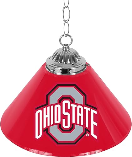 NCAA Ohio State University - Lámpara de sala de juegos, 14 pulgadas