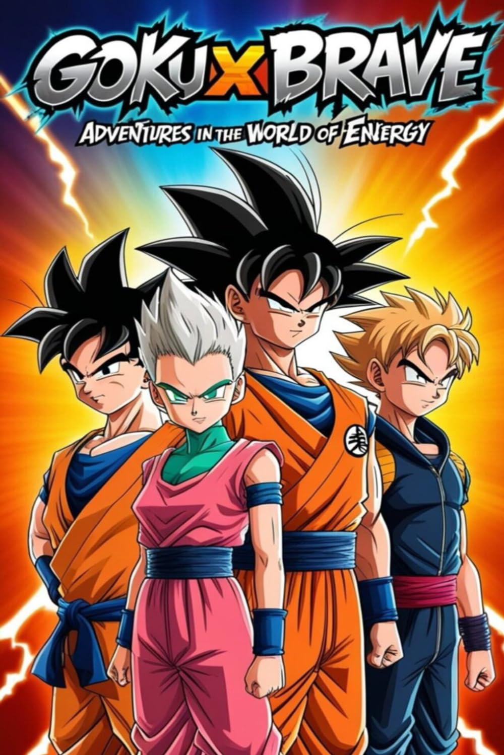 Goku x Brave Adventures in the World of Energy: مغامرات جوكوx و شجاعتة في عالم الطاقة (Romantic novels, comedies, dramas, detective stories, and science fiction)