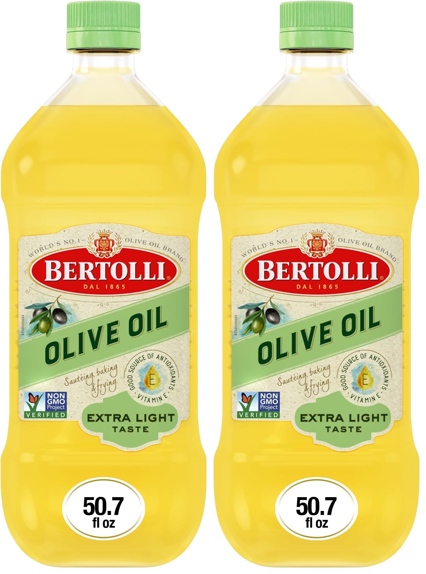 Amazon.com : Bertolli Extra Light Tasting Olive Oil, 51-Ounce