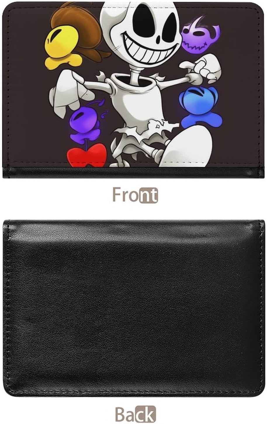 Cute Passport Holder for Travel,Personalized Multi-Functional Passport Cover with Card Slots,Slim Undertail Printed Passport Wallet for Women Men