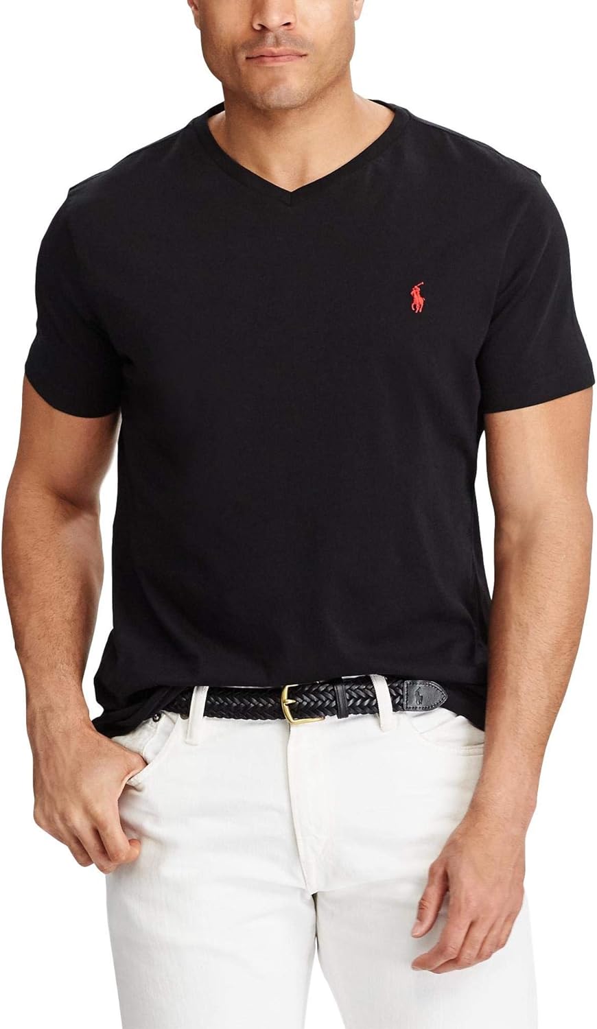 Polo Ralph Lauren Men's V Neck Tshirt - Image 2