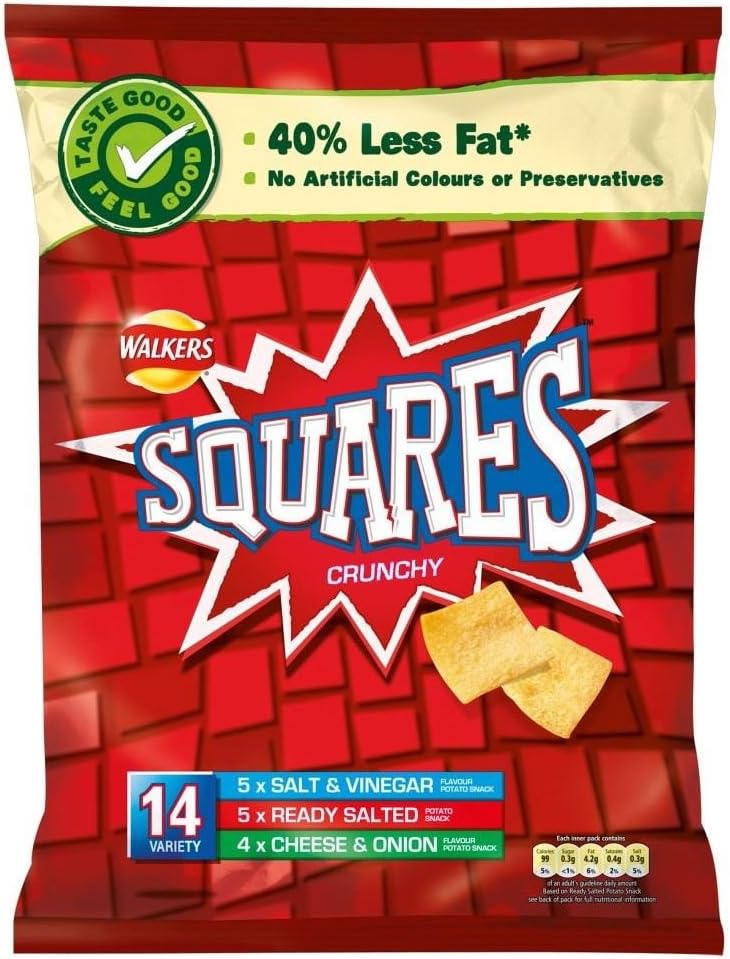 WalkersSquares - Variety (12x22g)