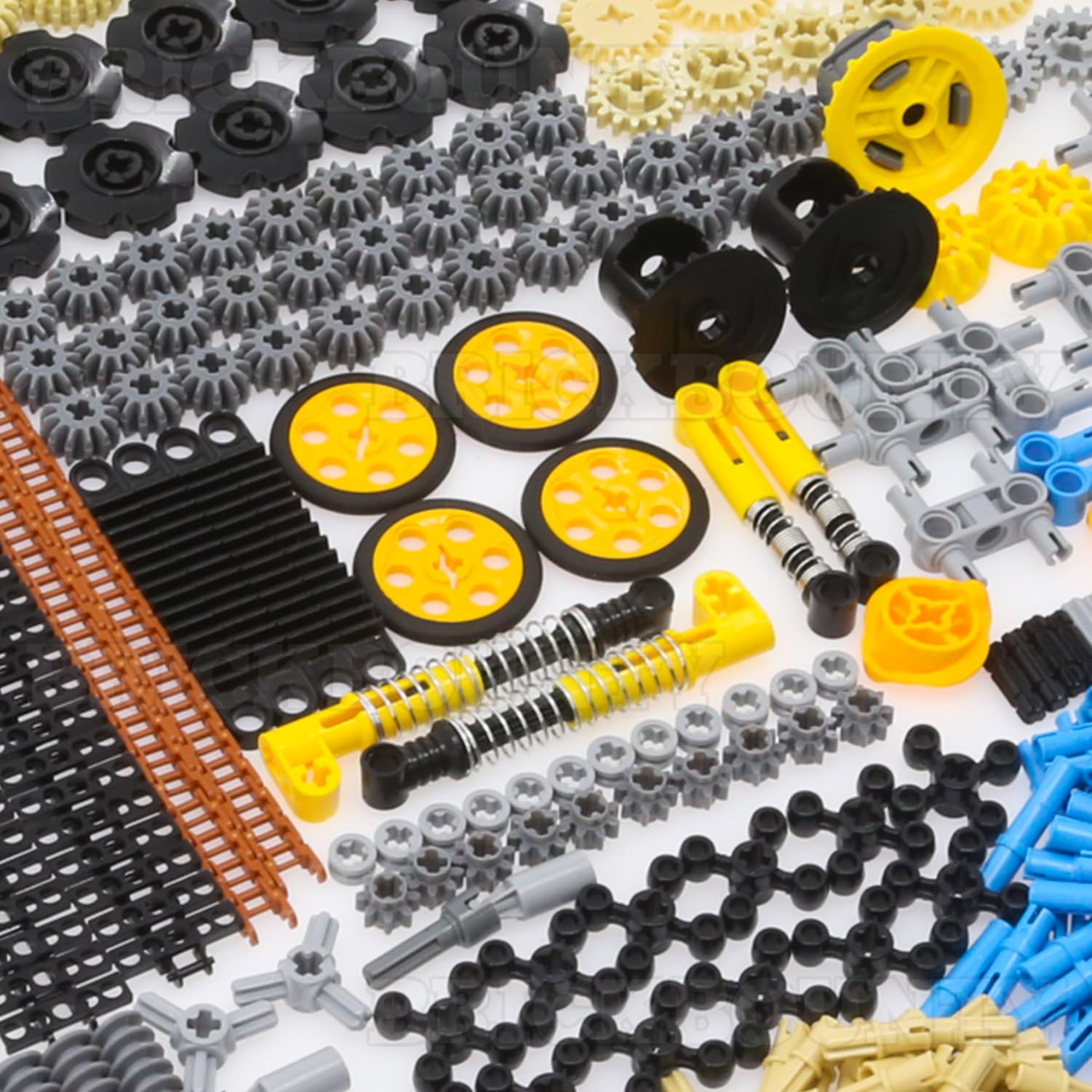 Juego de 846 piezas técnicas compatibles con el juego técnico, marco de ruedas de neumáticos, haz de elevación y pines, kit de repuesto MOC y STEM para bloques de construcción técnicos