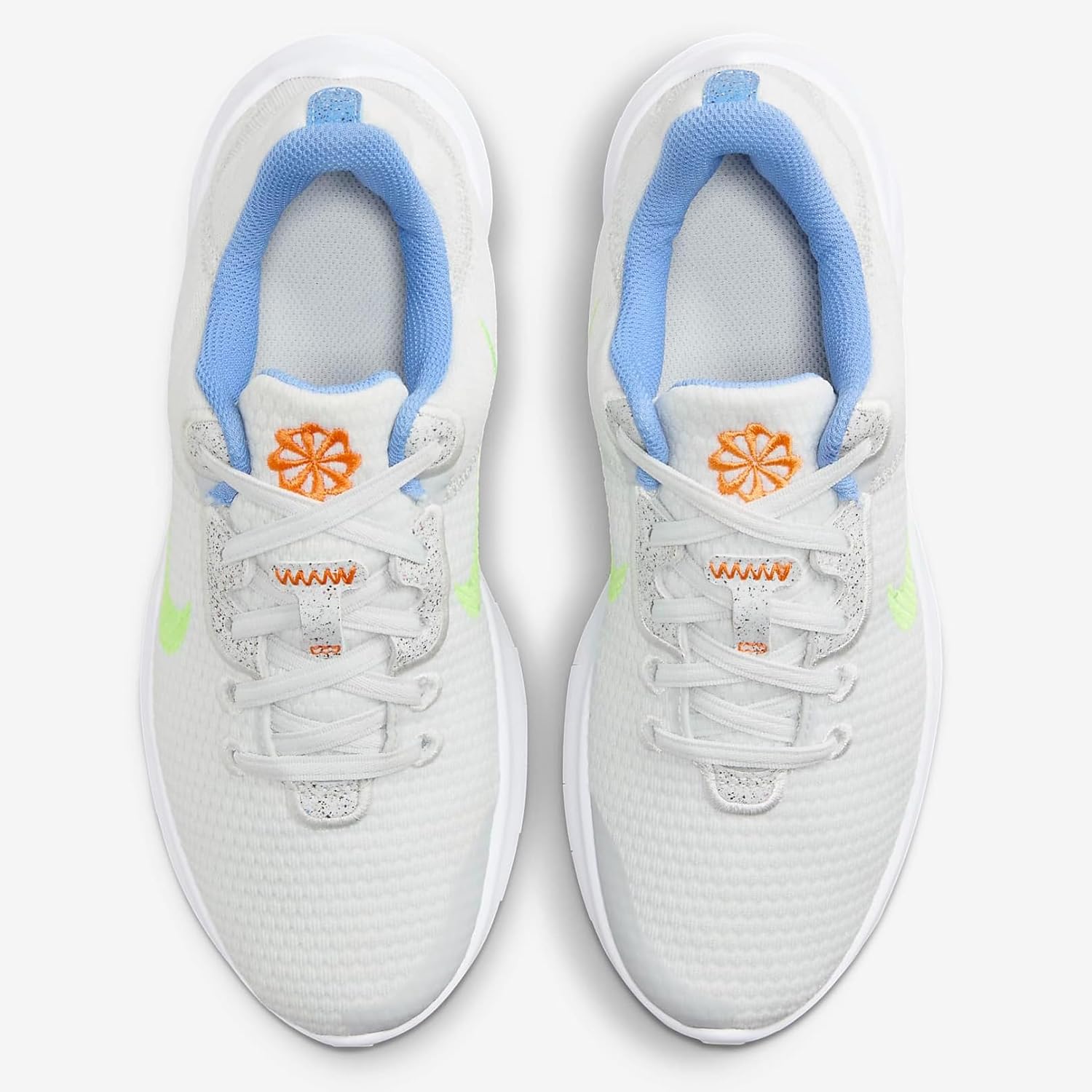 Nike Experience Run 11 Women's Road Running Shoes (DD9283-010, Photon DUST/Polar/Lime Blast) Size 10 - Image 2