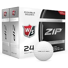 Wilson Staff Zip Golf Balls (Pack of 24)