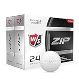 WILSON Staff Zip Golf Balls (Pack of 24)