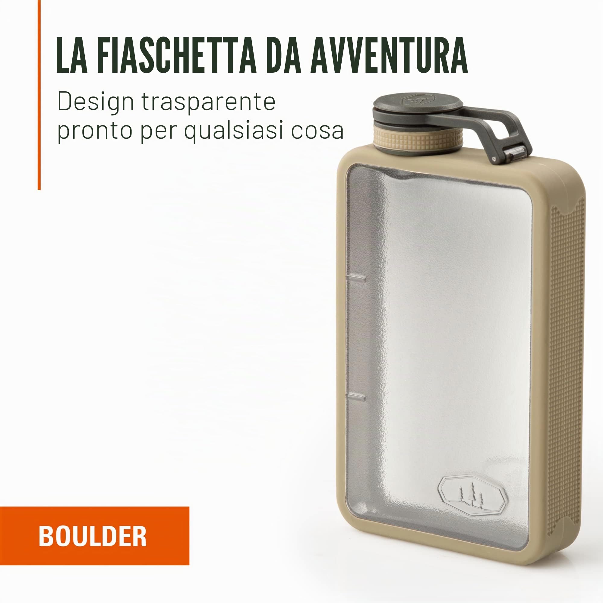 GSI Outdoors Boulder Flask - Thermos Unisex per Adulti