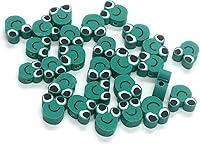 Vista 14 de 100 piezas de cuentas de arcilla polimérica Heishi espaciadoras mixtas, suministros para hacer pulseras, pendientes, collares de bricolaje