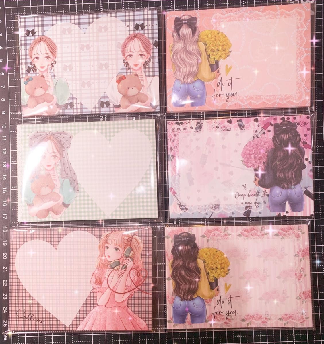 Amazon.co.jp: バラメモ Ciel様×七色の海様 コラボ6種 各20枚 合計120