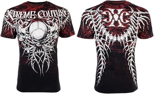 Xtreme Couture Camiseta Hombre Bare Bones Negro