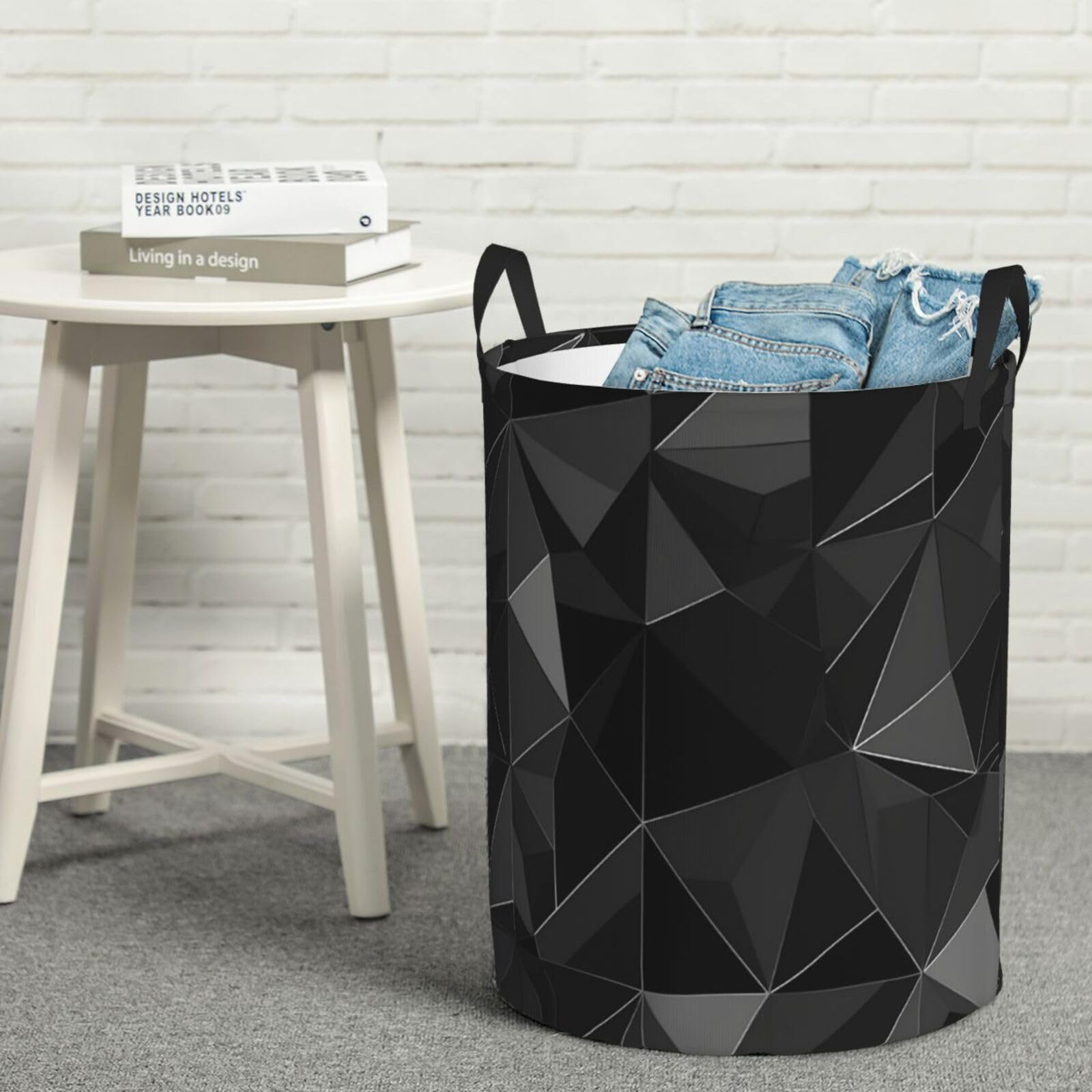 Panier à linge pour couvertures et jouets idéal dans une chambre de taille M