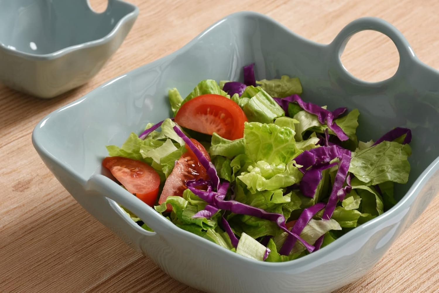 Pampa Bay Shatterproof Melamine Large Bowl, 10.3 Inch, Food, Freezer, Dishwasher Safe, Aqua