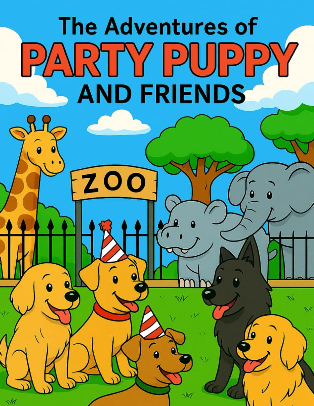 The Adventures of Party Puppy and Friends: A Day at the Zoo!