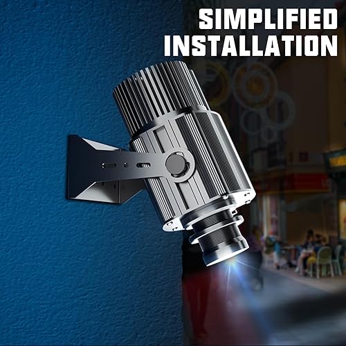 Miniatura 7 de Gobo personalizado para tienda de negocios al aire libre e interior, luces LED impermeables con control remoto de 150 vatios