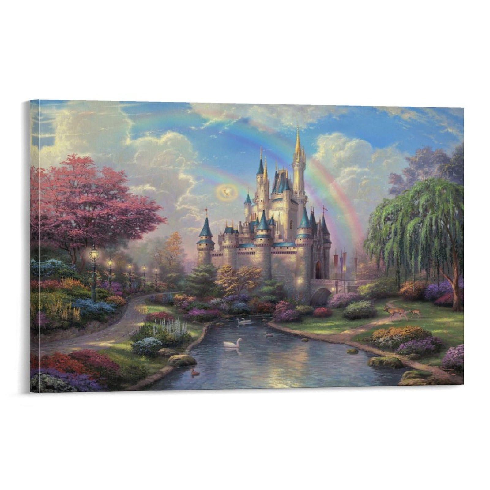 Amazon.co.jp: Thomas Kinkade インテリアポスター・プリント-西洋絵画