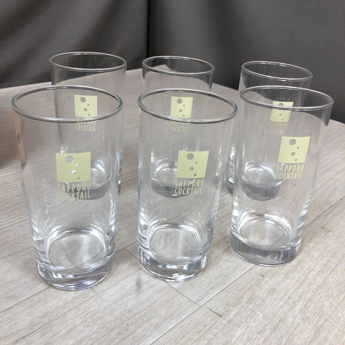 Amazon.co.jp: KT348 Sapporo 360 Type Cocktail Tumbler, 4, 6 Pieces 