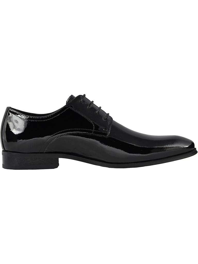 Black Florsheim Tux Plain Toe Oxford